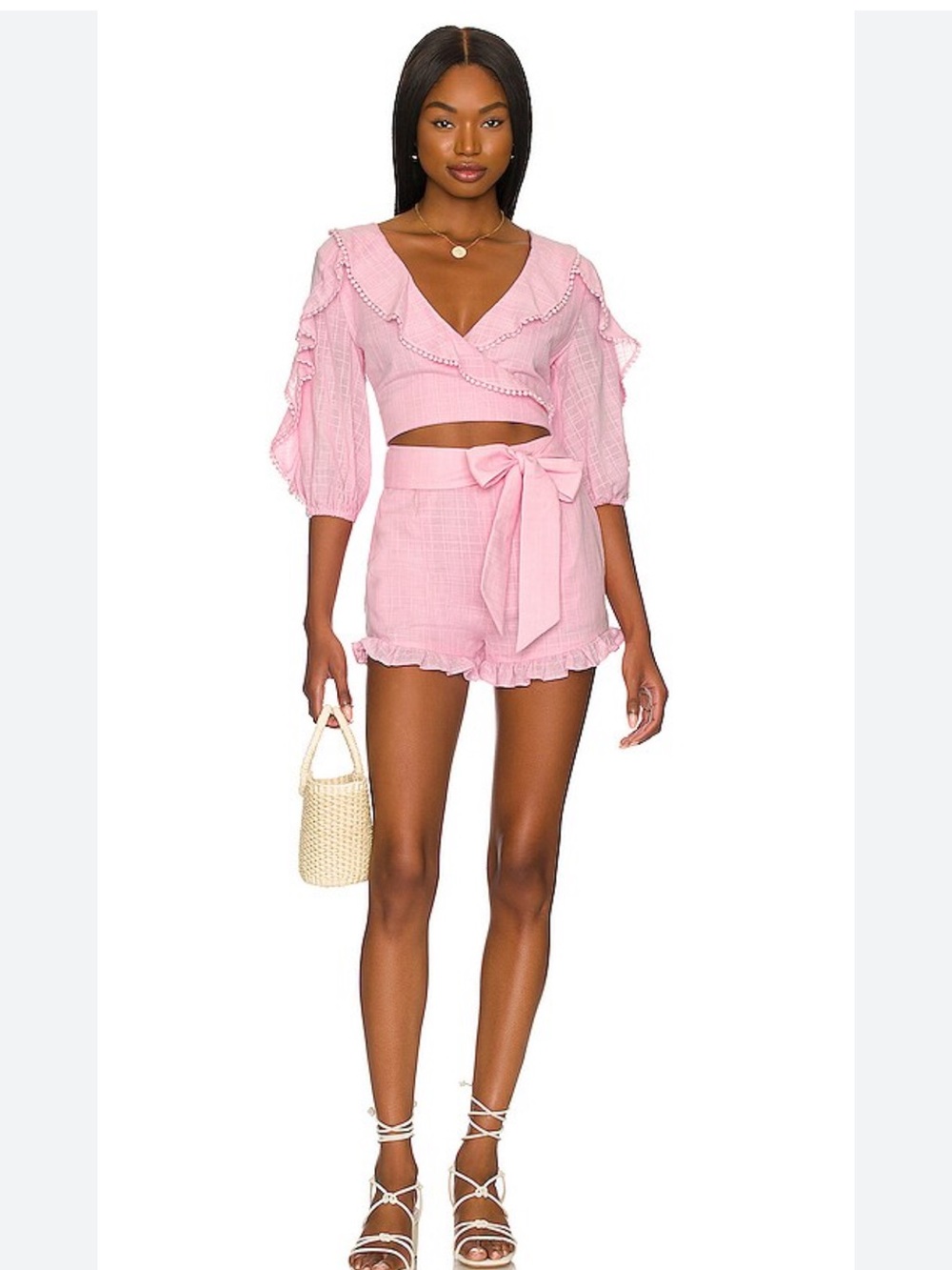 MAJORELLE Pink Romper